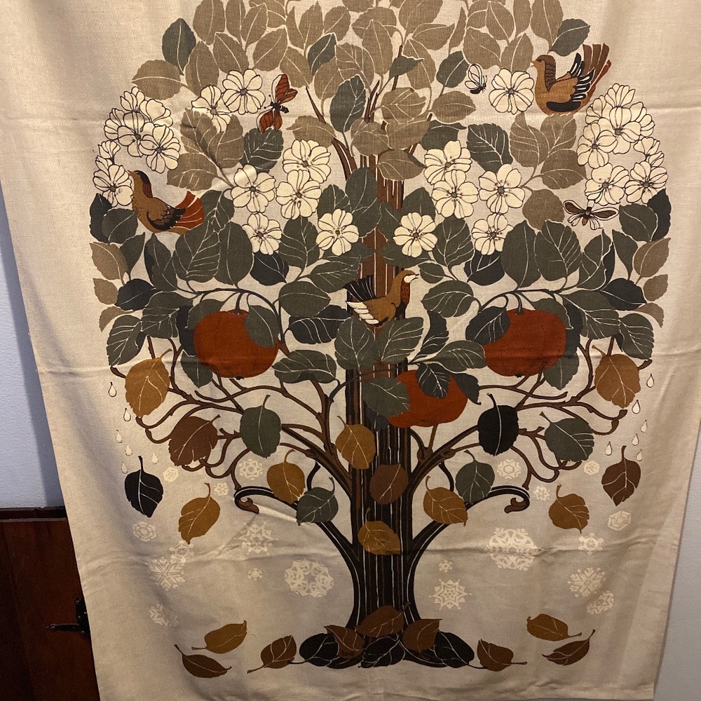 Four season tree tapestry